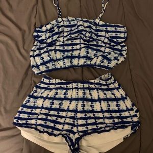 Small Charlotte Russe two piece romper